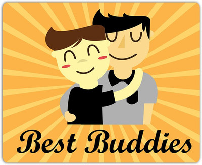 

Lovely Collection Best Buddies Mousepad(Multicolor)