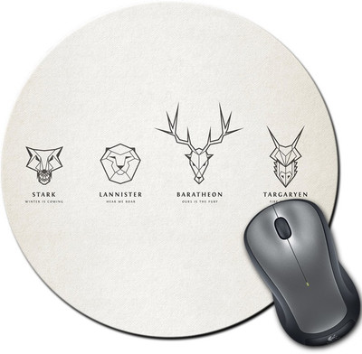 

Rangeele Inkers Got Polygon Logo Round Mousepad(Multicolor)