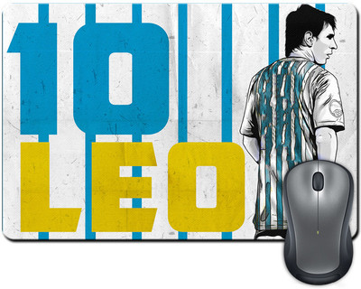 

ShopMantra Lionel Messi Art Footballer Mousepad(Multicolor)