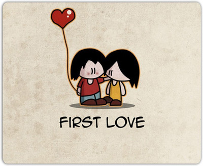 

Lovely Collection You Are My First Love Mousepad(Multicolor)
