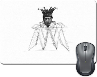 

Rangeele Inkers House Of Cards Mousepad(Multicolor)