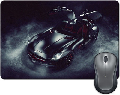

Rangeele Inkers Dream Black Car Mousepad(Multicolor)