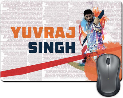 

ShopMantra Yuvraj Singh Century Mousepad(Multicolor)