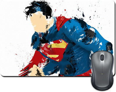 

ShopMantra Superman Paint Splash Artistic Mousepad(Multicolor)