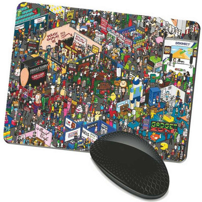 

FRENEMY MPAD2457 Mousepad(Multicolor)