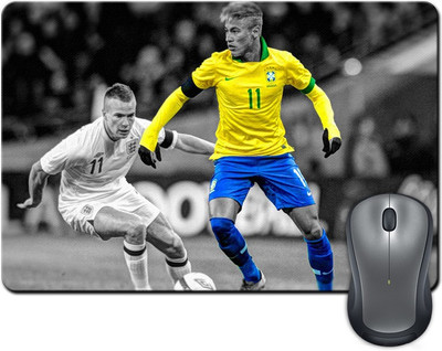 

Rangeele Inkers Neymar Jr Hdr Mousepad(Multicolor)