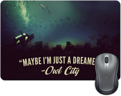 

Rangeele Inkers May Be I Am Just A Dreamer Mousepad(Multicolor)