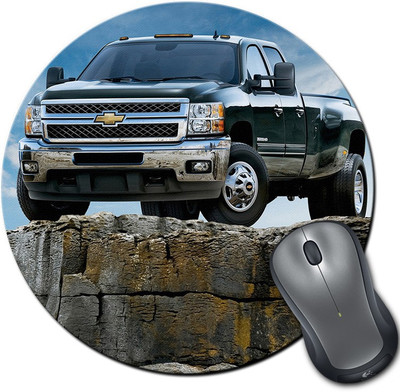 

Rangeele Inkers Chevrolet Truck Round Mousepad(Multicolor)