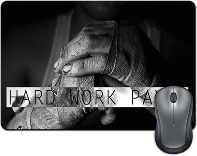 

ShopMantra Hard work pays motivational Mousepad(Multicolor)