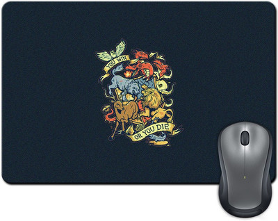 

Rangeele Inkers Got Win Or Die Mousepad(Multicolor)