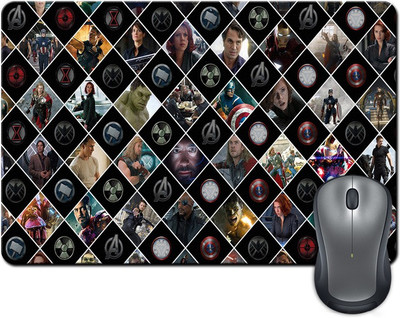 

Rangeele Inkers Avengers Collection Mousepad(Multicolor)