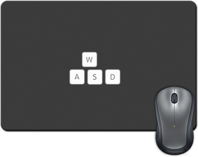 

Rangeele Inkers W A S D Gamer Mousepad(Multicolor)