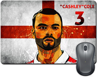 

ShopMantra Ashley Cole England Football Mousepad(Multicolor)