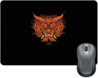 

ShopMantra Monster Face Artwork Mousepad(Multicolor)
