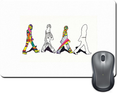 

Rangeele Inkers The Beatles Vintage Art Mousepad(Multicolor)