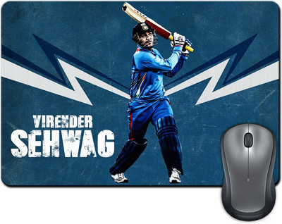 

ShopMantra Virender Sehwag Blaster Mousepad(Multicolor)
