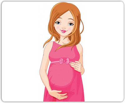 

Lovely Collection The Best Feeling Of Being A Mother Mousepad(Multicolor)