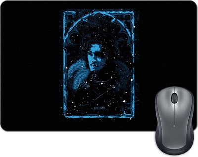 

Rangeele Inkers Jon Snow Game Of Thrones Art Mousepad(Multicolor)