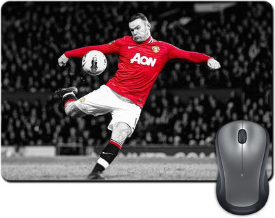 

Rangeele Inkers Wayne Rooney Super Kick Mousepad(Multicolor)