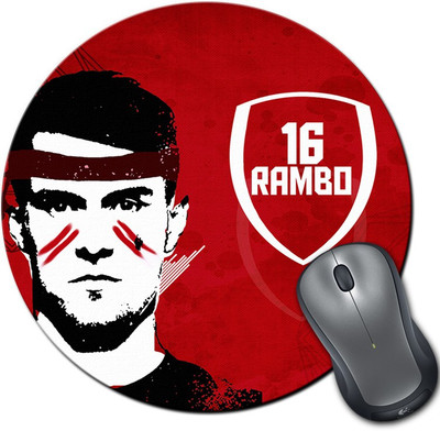 

ShopMantra Aaron Ramsey Footballer Round Mousepad- SMMR00000171 Mousepad(Multicolor)