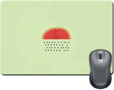 

Rangeele Inkers Watermelon Raining Seeds Mousepad(Multicolor)