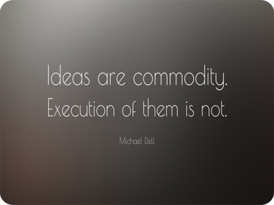 SYL Michel Dell Quotes Mousepad Multicolor