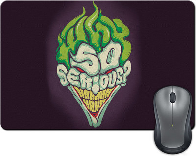 

ShopMantra Joker why so serious artwork Mousepad(Multicolor)