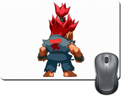 

Rangeele Inkers Akuma Street Fighter Mousepad(Multicolor)