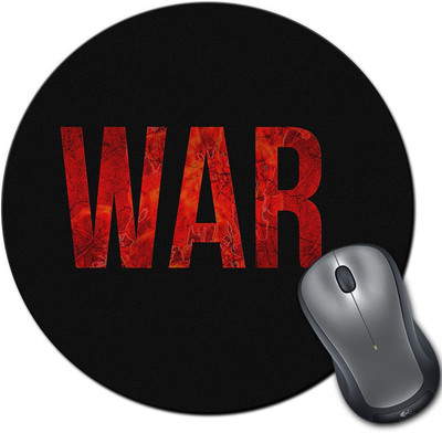 

Rangeele Inkers War Is On Round Mousepad(Multicolor)
