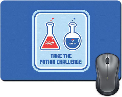 

Rangeele Inkers Take The Potion Challenge Mousepad(Multicolor)