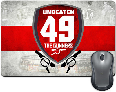 

ShopMantra Arsenal The Gunners Unbeaten 49 Mousepad(Multicolor)