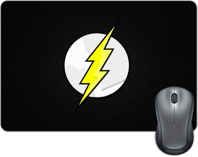 

Rangeele Inkers The Flash Black Logo Mousepad(Multicolor)
