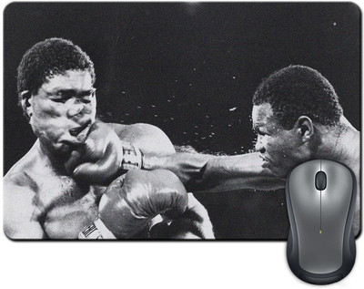 

Rangeele Inkers Mike Tyson Punching Hard Mousepad(Multicolor)
