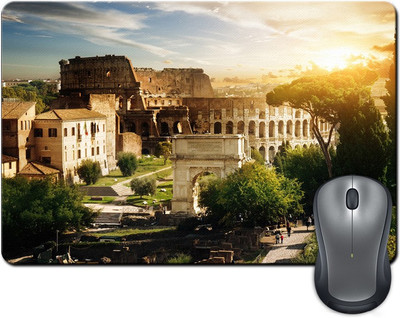

ShopMantra Colosseum Of Rome Architecture Mousepad(Multicolor)