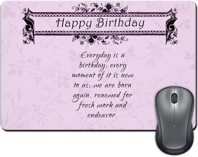 

ShopMantra Happy Birthday -SMFP00002252 Mousepad(Multicolor)