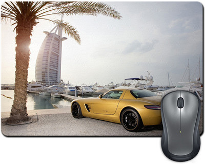 

ShopMantra stylish yellow car Mousepad(Multicolor)