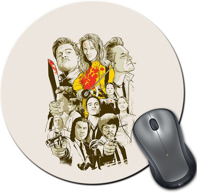 

Rangeele Inkers Cult Movies Fashion Round Mousepad(Multicolor)