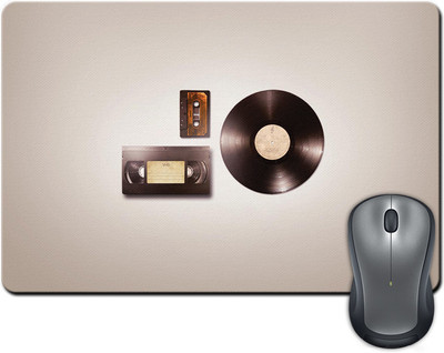 

ShopMantra Vintage Music Devices Mousepad(Multicolor)