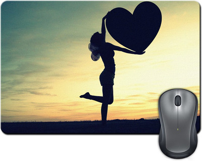 

Rangeele Inkers Heart Holding Mousepad(Multicolor)