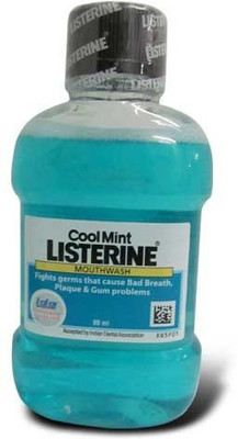

Listerine Mouthwash - Cool Mint(80 ml)