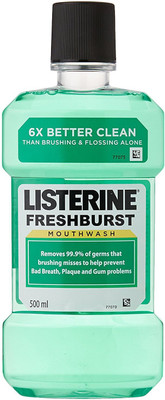 

Listerine Antiseptic - Fresh Burst(500 ml)