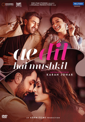 

Ae Dil Hai Mushkil(DVD Hindi)