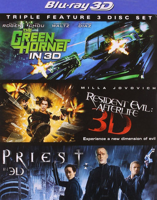 

The Green Hornet/Priest/Resident Evil: Afterlife (3D)(3D Blu-ray English)