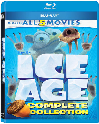 

Ice Age: The Complete 5 Movies Collection - Ice Age + Ice Age 2: The Meltdown + Ice Age 3: Dawn of Dinosaurs + Ice Age 4: Continental Drift + Ice Age 5: Collision Course (5-Disc Box Set)(Blu-ray English)