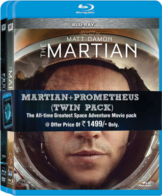 

MARTIAN+PROMETHEUS (TWIN PACK)(Blu-ray English)