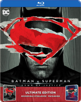 

Batman V Superman: Dawn of Justice - Ultimate Edition Steel Book(Blu-ray English)