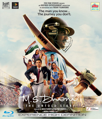 

M.S. Dhoni: The Untold Story Hindi Movie Blueray 2016(Blu-ray Hindi)