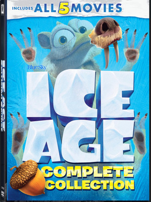

ICE AGE 1 to 5 BOX SET DVD(DVD English)
