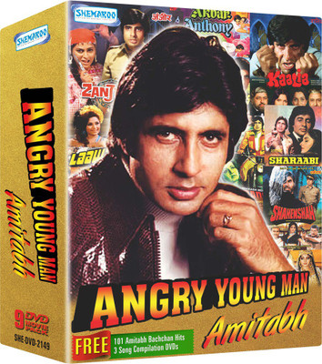 

Angry young Man Amitabh Bachchan 9 DVD Pack(DVD Hindi)