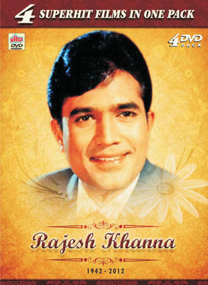

Rajesh Khanna - 4 Superhit Films in One Pack(DVD Hindi)